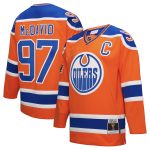 Men's Mitchell & Ness Connor McDavid Orange Edmonton Oilers Power Play Jersey