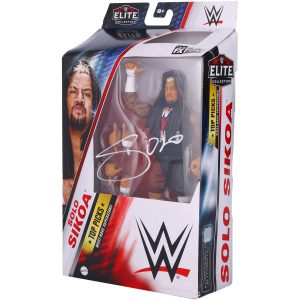 Solo Sikoa WWE Autographed Mattel Elite Top Picks 2024 Wave 4 Action Figure Solo Sikoa WWE Autographed Mattel Elite Top Picks 2024 Wave 4 Action Figure