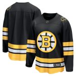 Boston Bruins Fanatics Home Breakaway Jersey - Black - Mens