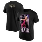 WWE Charlotte Flair Top Girl T-Shirt - Black - Mens