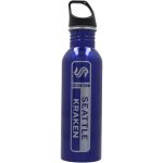 Seattle Kraken 26oz. Lasered Blue Stainless Steel Water Bottle