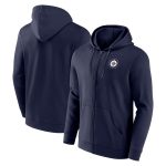Winnipeg Jets Primary Logo Full Zip Hoodie - Mens