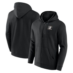 Anaheim Ducks Primary Logo Full Zip Hoodie - Mens