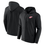 Detroit Red Wings Primary Logo Full Zip Hoodie - Mens