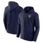Florida Panthers Primary Logo Full Zip Hoodie - Mens