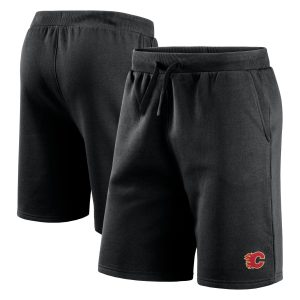 Calgary Flames Primary Logo Sweat Short - Mens