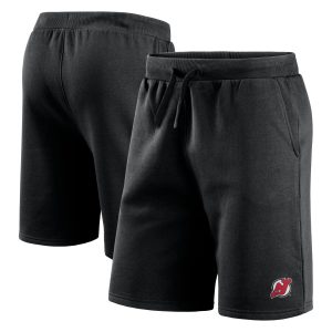 New Jersey Devils Primary Logo Sweat Short - Mens