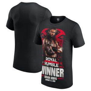 Roman Reigns Royal Rumble 2026 Winner T-Shirt - Mens