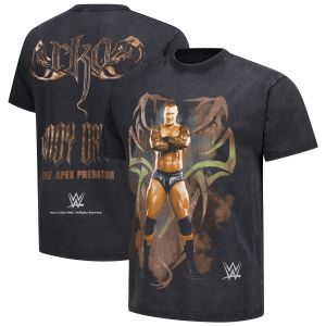Men's Heather Black Randy Orton Apex Predator Boxy T-Shirt