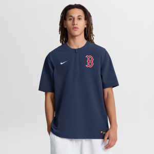 Boston Red Sox Take It All Nike Short Sleeve Windshirt - Mens