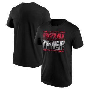 WWE Bronson Reed Tribal Thief T-Shirt - Black - Mens