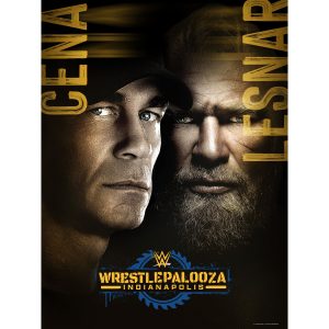 WWE 2025 Wrestlepalooza 18" x 24" Event Poster Art Photograph
