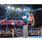 Sami Zayn WWE Unsigned Raising United States Title Photograph
