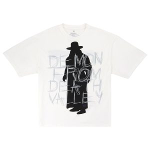 Men’s WWE x John Geiger White The Undertaker Demon From Death Valley T-Shirt Men's WWE x John Geiger White The Undertaker Demon From Death Valley T-Shirt