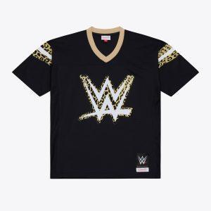 Men's Mitchell & Ness Black WrestleMania 42 Legacy Jersey