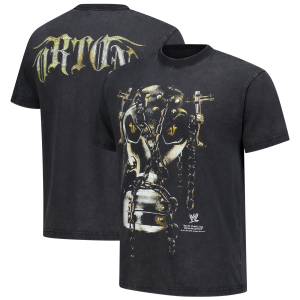 Men's Black Randy Orton Gas Mask T-Shirt