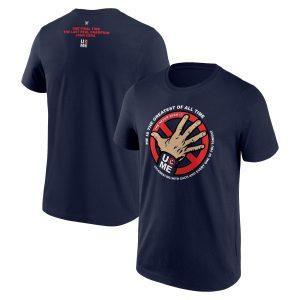John Cena The Greatest Of All Time T-Shirt – Navy – Mens John Cena The Greatest Of All Time T-Shirt - Navy - Mens