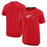 Detroit Red Wings Authentic Pro Rink Tech Short Sleeve T-Shirt - Mens