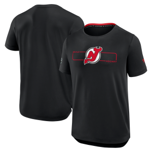 New Jersey Devils Authentic Pro Rink Tech Short Sleeve T-Shirt - Mens