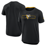 Pittsburgh Penguins Authentic Pro Rink Tech Short Sleeve T-Shirt - Mens