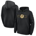 Boston Bruins Authentic Pro Rink Poly Fleece Pullover Hoodie - Mens