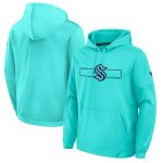 Seattle Kraken Authentic Pro Rink Poly Fleece Pullover Hoodie - Mens