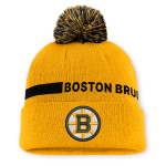 Boston Bruins Cuffed Pom Beanie