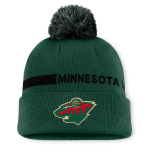 Minnesota Wild Cuffed Pom Beanie