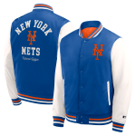 New York Mets Sateen Jacket - Mens
