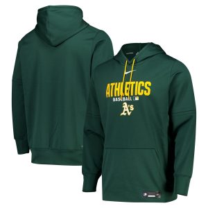 Athletics Get Edge Nike Authentic Therma Fleece Pullover Hoodie - Mens