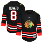 Chicago Blackhawks Fanatics Replica Alternate Jersey - Black - Ryan Donato - Youth