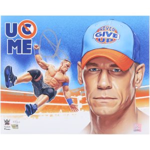 John Cena WWE Autographed 16″ x 20″ Art Print – Art by Brian Konnick – Limited Edition of 50 John Cena WWE Autographed 16" x 20" Art Print - Art by Brian Konnick - Limited Edition of 50