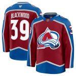 Colorado Avalanche Fanatics Home Premium Jersey - Burgundy - Mackenzie Blackwood - Mens