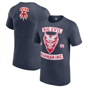 Men’s Mineral Wash Blue The Undertaker 35 Years Big Evil T-Shirt Men's Mineral Wash Blue The Undertaker 35 Years Big Evil T-Shirt