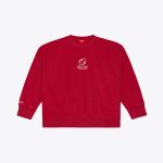 Women's Mitchell & Ness Red New Jersey Devils Core Essentials Sweatshirt