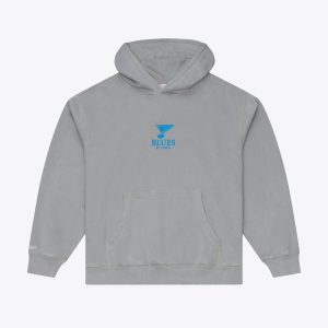 Men's Mitchell & Ness Gray St. Louis Blues Core Essentials Hoodie
