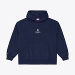 Men's Mitchell & Ness Navy Seattle Kraken Core Essentials Hoodie