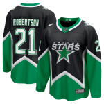 Dallas Stars Fanatics Alternate Breakaway Jersey - Jason Robertson - Mens