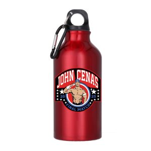 John Cena Final Match Aluminium 400ml Drink Bottle – Red John Cena Final Match Aluminium 400ml Drink Bottle - Red