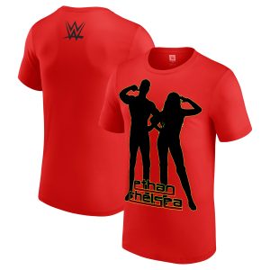 Men's Red Chelsea Green Ethan Page T-Shirt