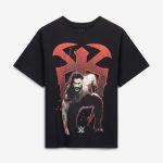 Men's Goodie Two Sleeves  Black Roman Reigns Graphic T-Shirt