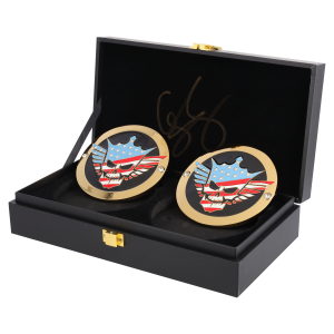 Cody Rhodes Autographed American Nightmare Side Plates Set