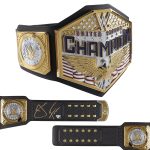 WWE Jacob Fatu Autographed United States Championship Replica Title (2020)
