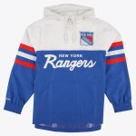 New York Rangers Mitchell & Ness Head Coach Anorak - Mens