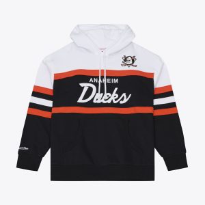 Anaheim Ducks Mitchell & Ness Head Coach Hoodie - Mens