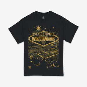 Men's Ripple Junction Black WrestleMania 42 Welcome to Fabulous WrestleMania T-Shirt