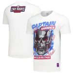 WWE Cody Rhodes RWB T-Shirt - White - Mens