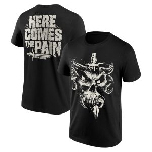 WWE Brock Lesnar Here Comes The Pain T-Shirt - Black - Mens
