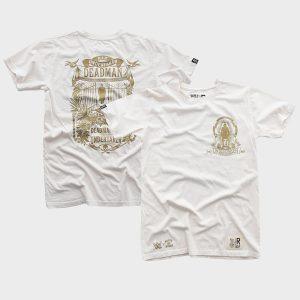 Men’s Roots of Fight White The Undertaker Deadman Inc. T-Shirt Men's Roots of Fight White The Undertaker Deadman Inc. T-Shirt