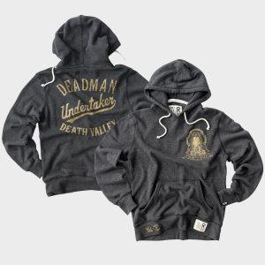 Men’s Roots of Fight Black The Undertaker Death Valley Tri-Blend Hoodie Men's Roots of Fight Black The Undertaker Death Valley Tri-Blend Hoodie